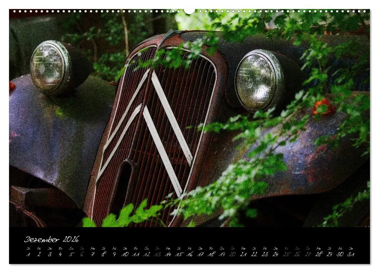 Bild: 9783516114379 | Oldtimer - verlassen verrostet vergessen (Wandkalender 2026 DIN A2...