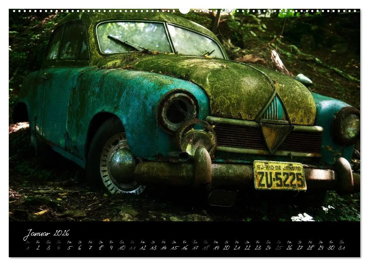 Bild: 9783516114379 | Oldtimer - verlassen verrostet vergessen (Wandkalender 2026 DIN A2...