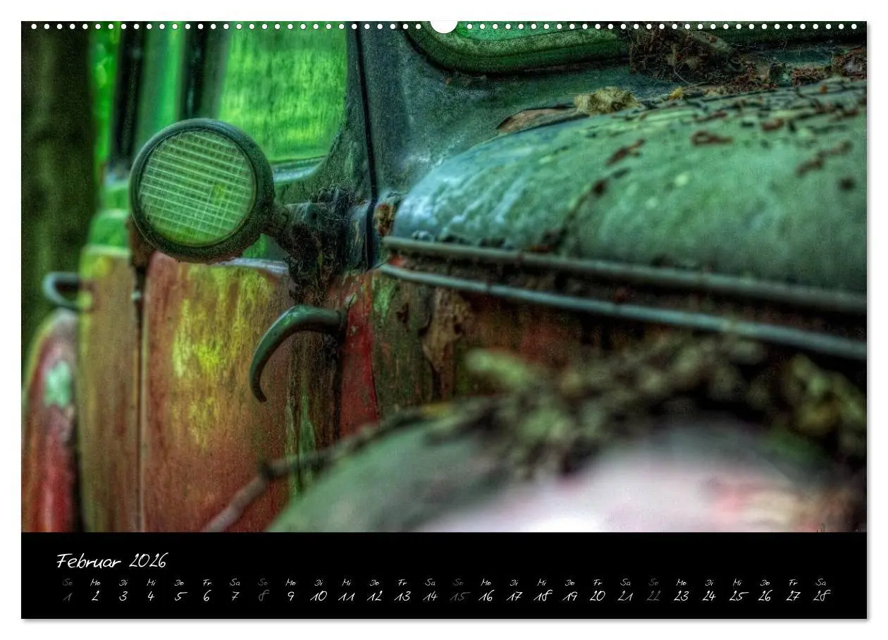 Bild: 9783516114379 | Oldtimer - verlassen verrostet vergessen (Wandkalender 2026 DIN A2...