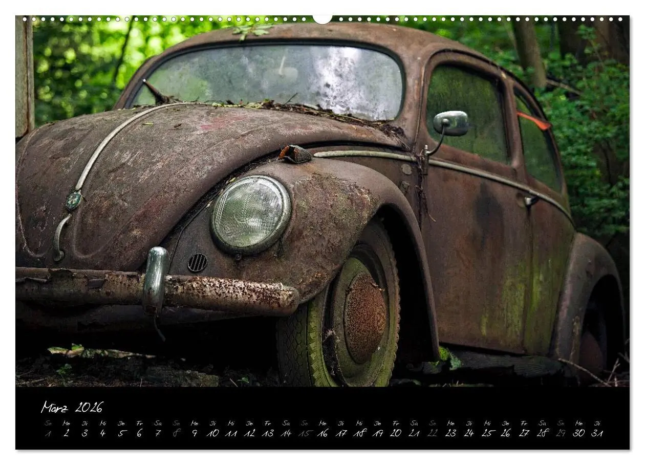 Bild: 9783516114379 | Oldtimer - verlassen verrostet vergessen (Wandkalender 2026 DIN A2...