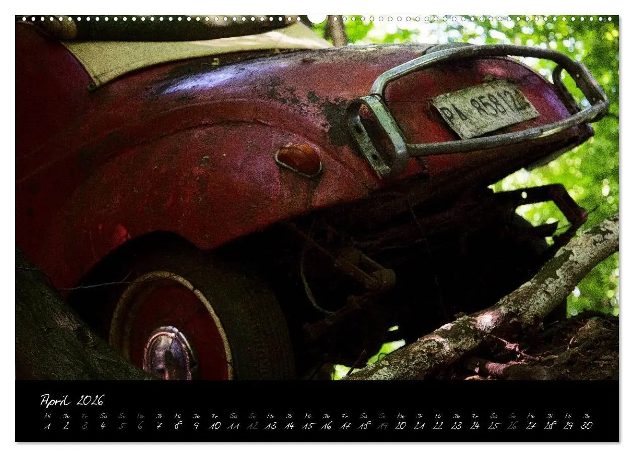 Bild: 9783516114379 | Oldtimer - verlassen verrostet vergessen (Wandkalender 2026 DIN A2...