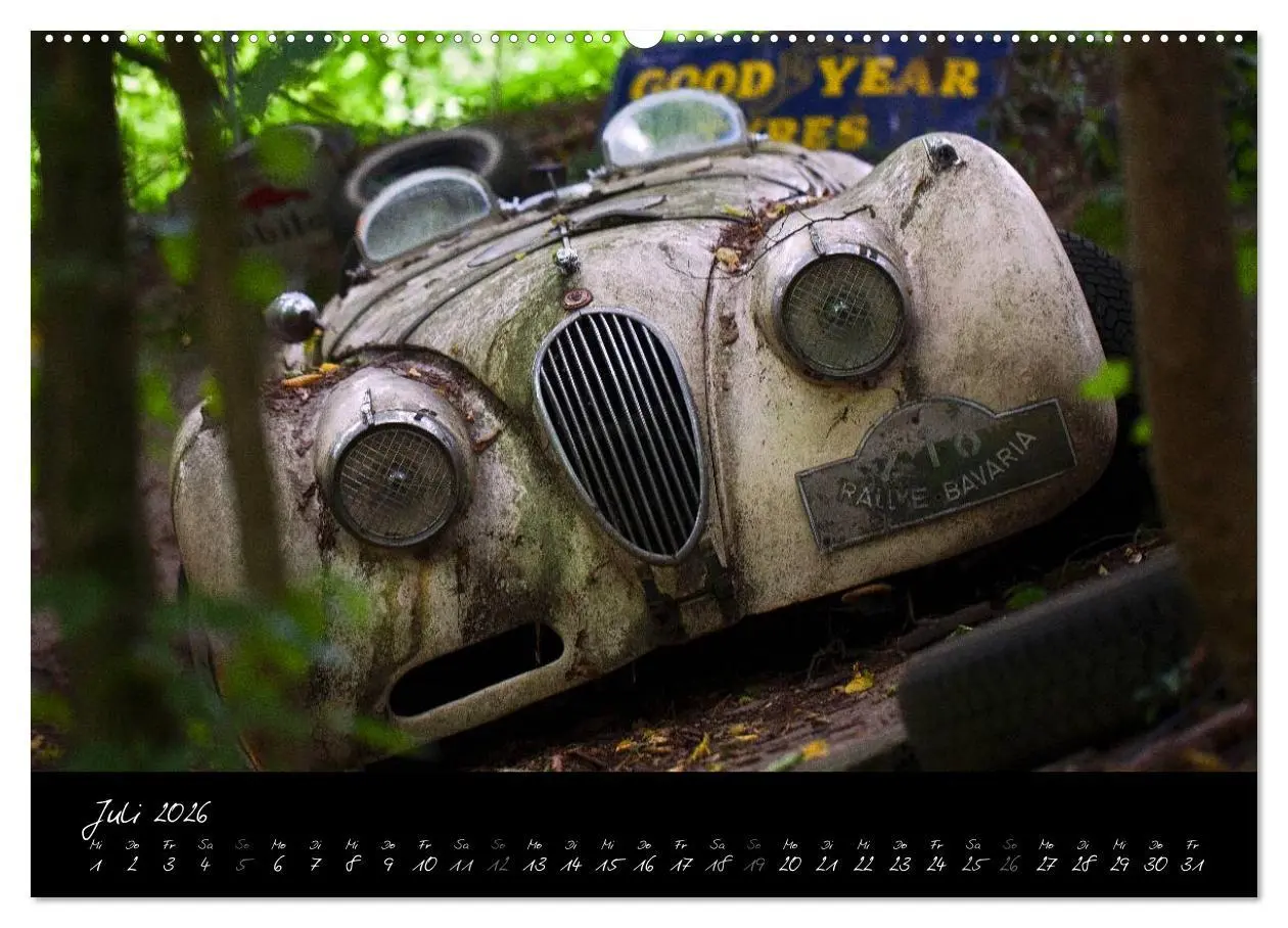 Bild: 9783516114379 | Oldtimer - verlassen verrostet vergessen (Wandkalender 2026 DIN A2...