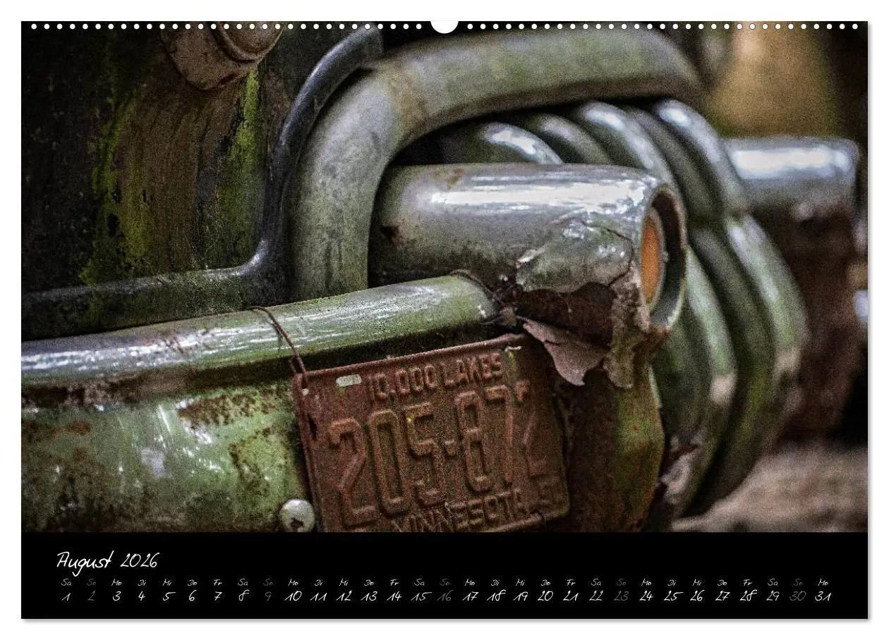 Bild: 9783516114379 | Oldtimer - verlassen verrostet vergessen (Wandkalender 2026 DIN A2...