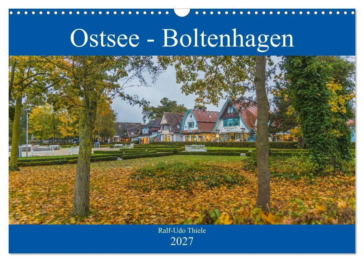 Cover: 9783569754379 | Ostsee - Boltenhagen (Wandkalender 2027 DIN A3 quer), CALVENDO...