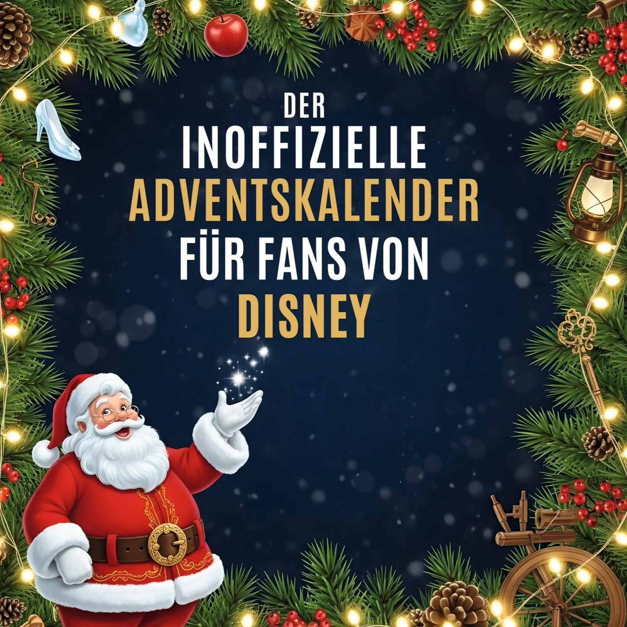 Cover: 9783695314379 | Der inoffizielle Adventskalender für Fans von Disney | Julia Fischer