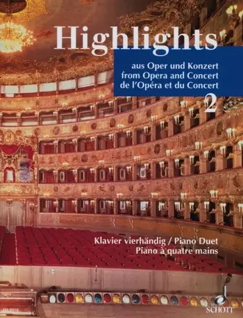 Cover: 9790001124379 | Highlights From Opera &amp; Concert 2 | Buch | Schott Music
