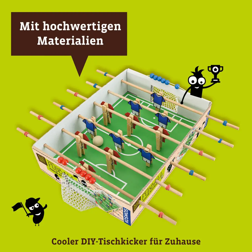 Bild: 4002051604479 | Fußball Tisch-Kicker | Bastel-Set | Spiel | Brettspiel | 604479 | 2024