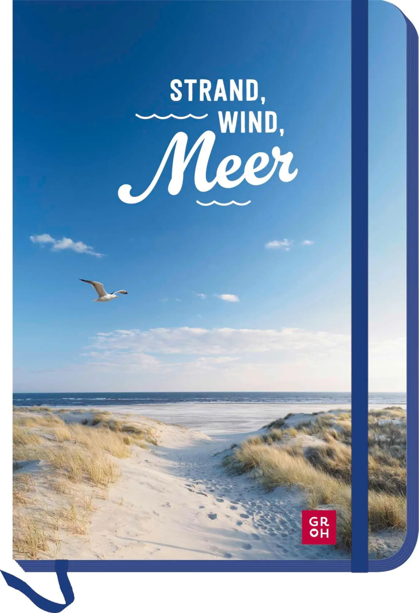 Cover: 4036442014479 | Notizbuch Strand Wind Meer | Groh Verlag | Notizbuch | 96 S. | Deutsch