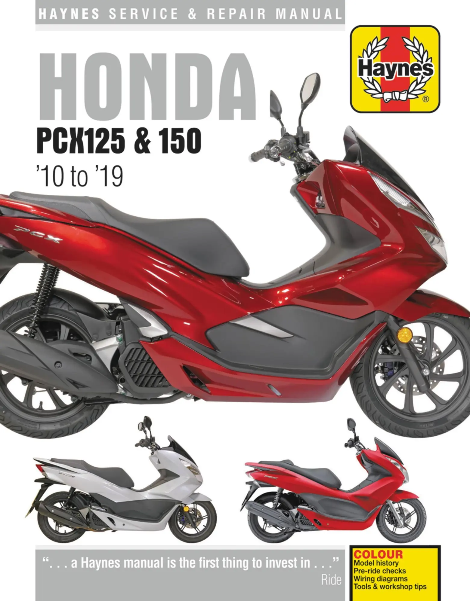 Cover: 9781785214479 | Honda PCX125 &amp;150 (10-19) | Haynes Publishing | Taschenbuch | Englisch