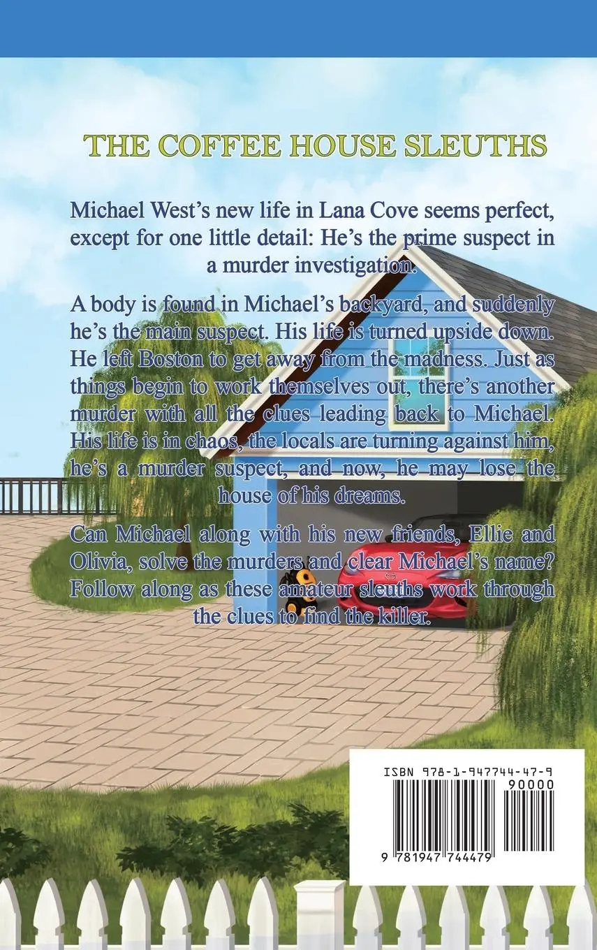 Rückseite: 9781947744479 | A Garden to Die For (Book 1) | The Coffee House Sleuths | T. Lockhaven