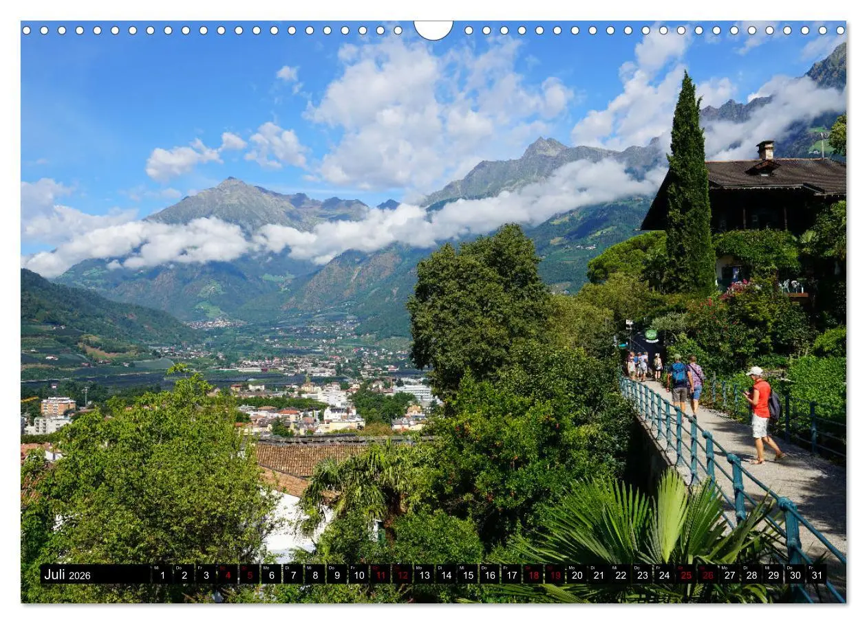 Bild: 9783457564479 | Spaziergang in Meran (Wandkalender 2026 DIN A3 quer), CALVENDO...