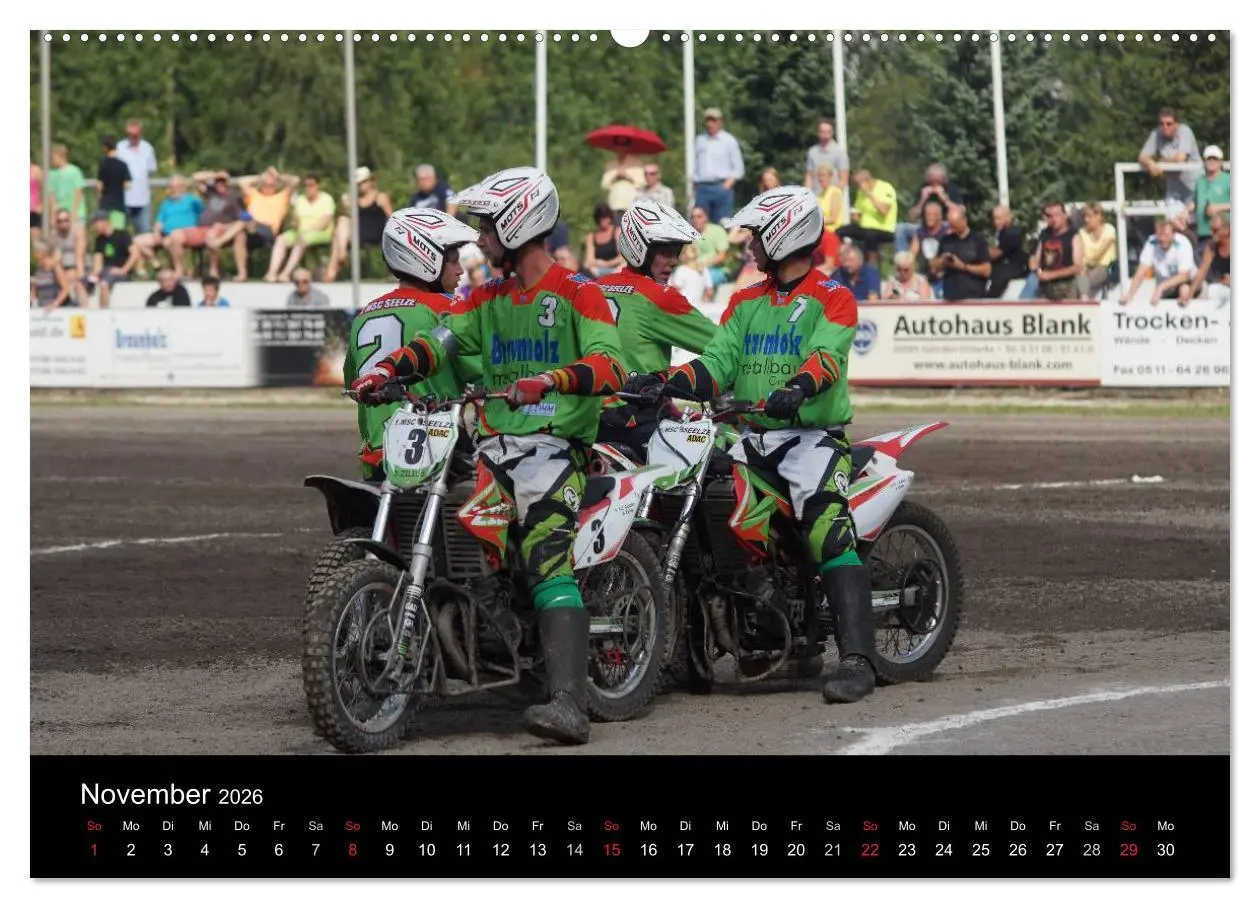 Bild: 9783516104479 | Motorsport: Motoball (hochwertiger Premium Wandkalender 2026 DIN A2...