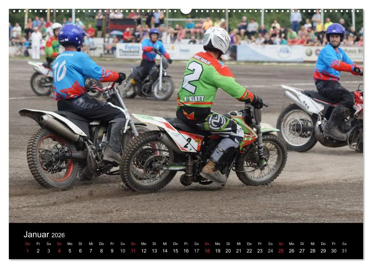 Bild: 9783516104479 | Motorsport: Motoball (hochwertiger Premium Wandkalender 2026 DIN A2...