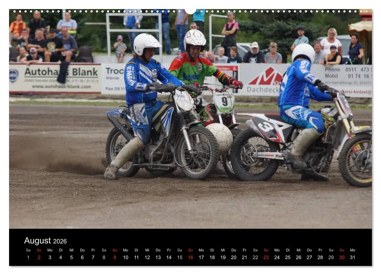 Bild: 9783516104479 | Motorsport: Motoball (hochwertiger Premium Wandkalender 2026 DIN A2...