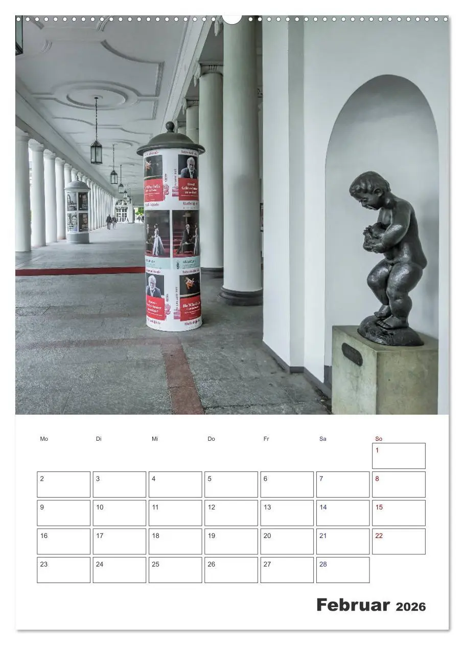 Bild: 9783516414479 | Wiesbaden Terminplaner (Wandkalender 2026 DIN A2 hoch), CALVENDO...