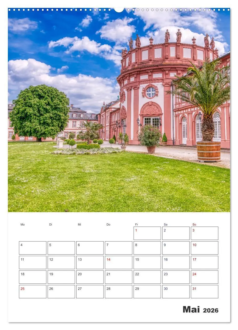Bild: 9783516414479 | Wiesbaden Terminplaner (Wandkalender 2026 DIN A2 hoch), CALVENDO...