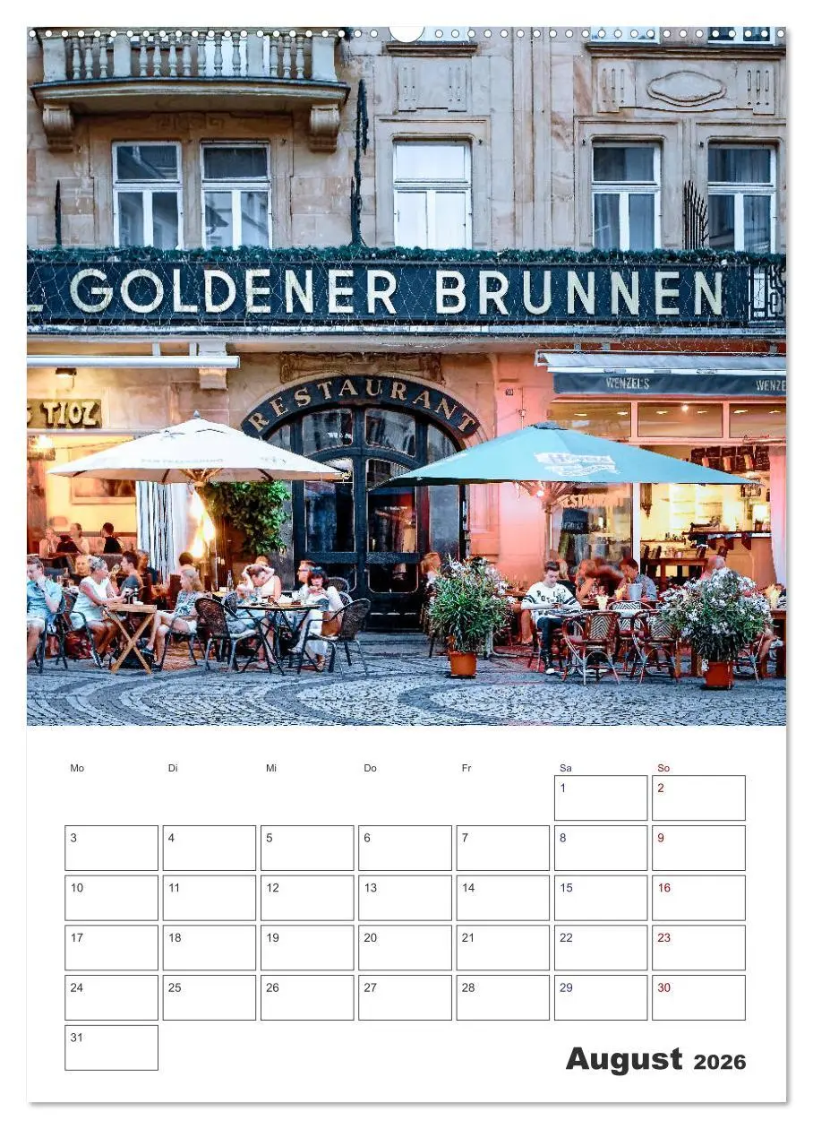 Bild: 9783516414479 | Wiesbaden Terminplaner (Wandkalender 2026 DIN A2 hoch), CALVENDO...