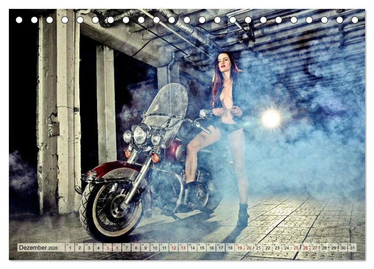 Bild: 9783516654479 | Motorräder und Sexy Girls (Tischkalender 2026 DIN A5 quer),...