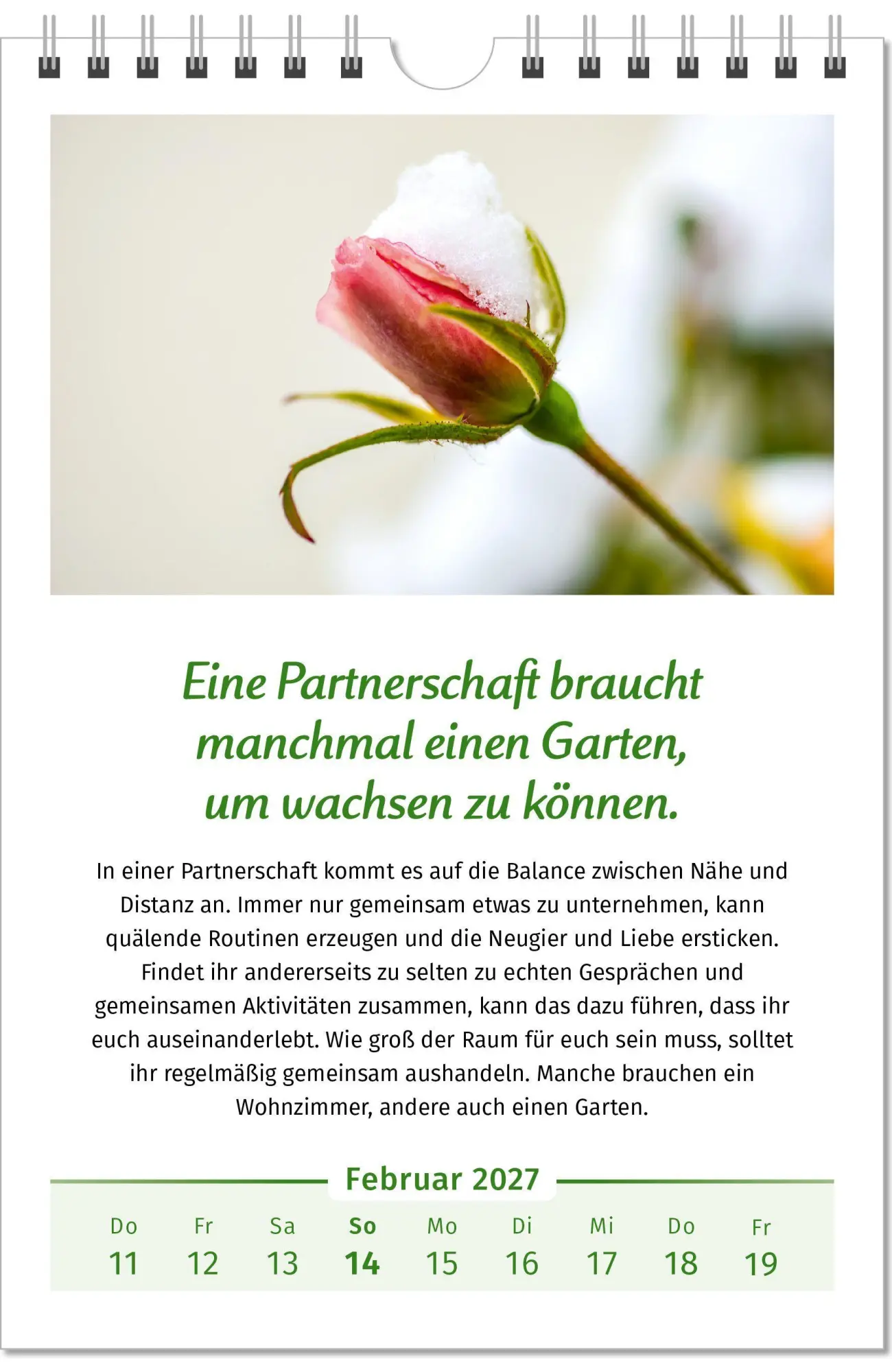 Bild: 9783910294479 | Der Lebensfreude-Kalender 2027 im Großformat | Doris Wolf (u. a.)