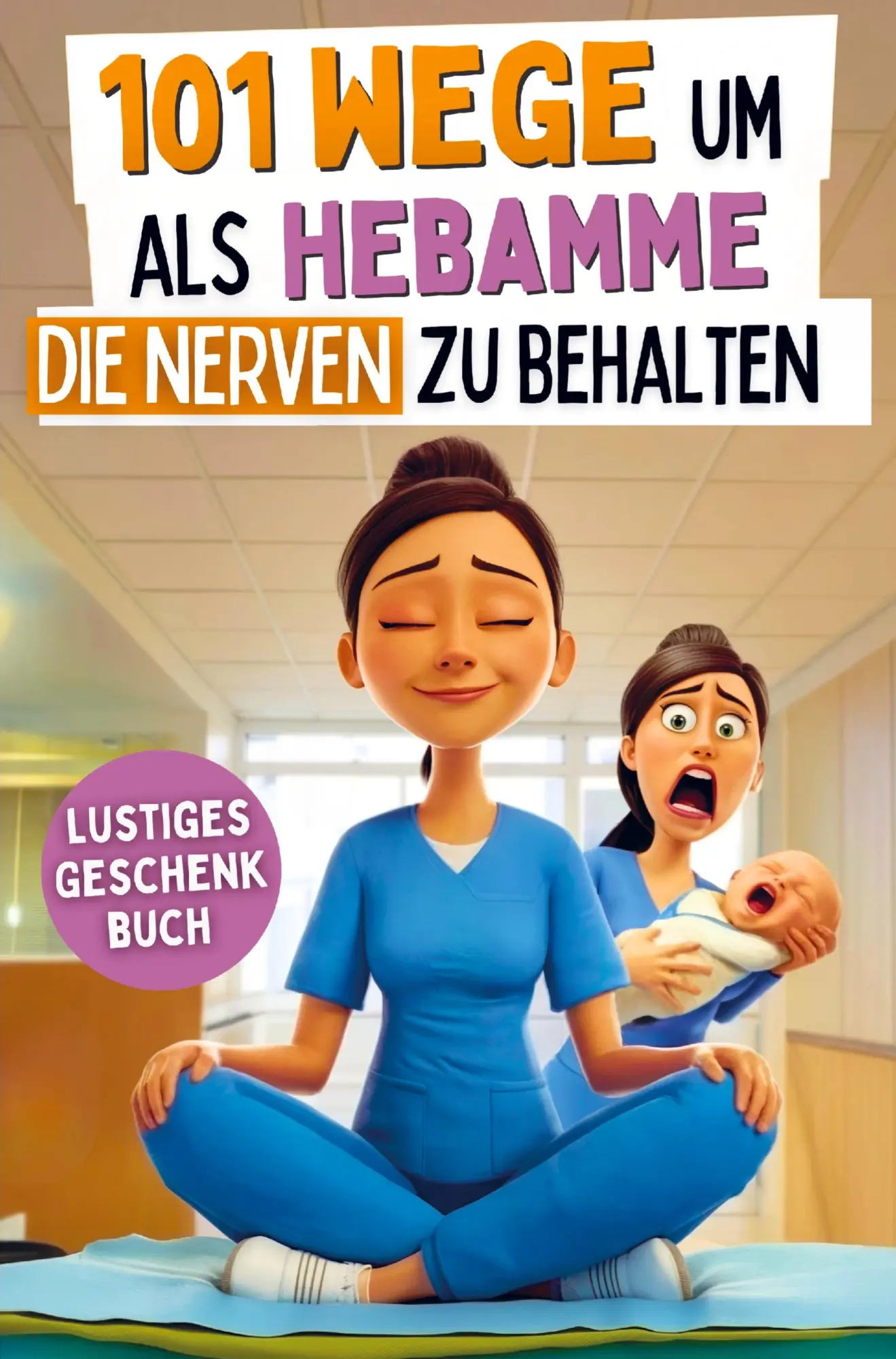 Cover: 9789403884479 | 101 Wege um als Hebamme die Nerven zu behalten | Jennifer Becker