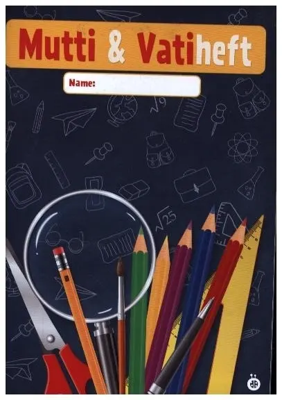 Cover: 4251901504579 | Trötsch Muttiheft Design Tafel blau | Trötsch Verlag GmbH &amp; Co.KG