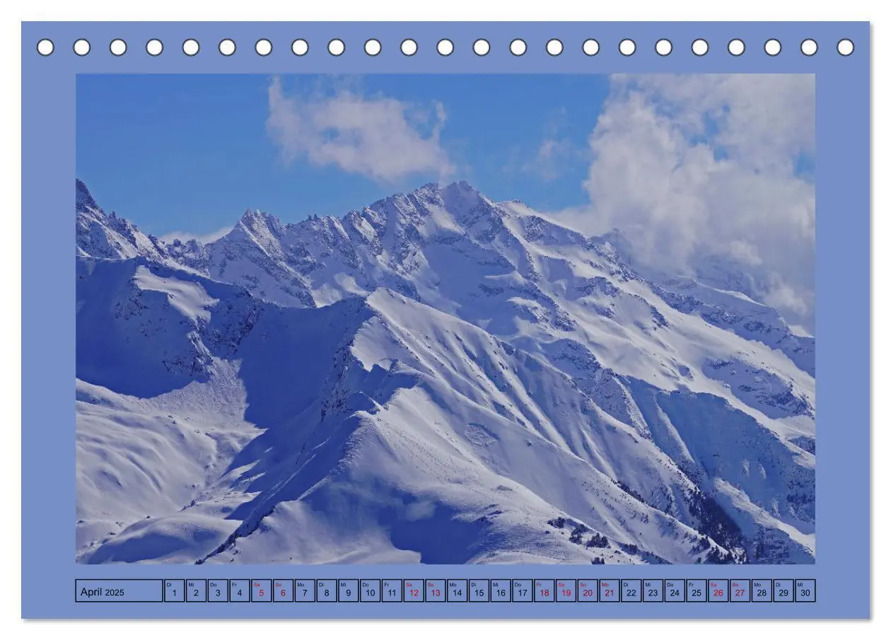 Bild: 9783383824579 | Winterwanderung in den Tuxer Alpen (Tischkalender 2025 DIN A5...