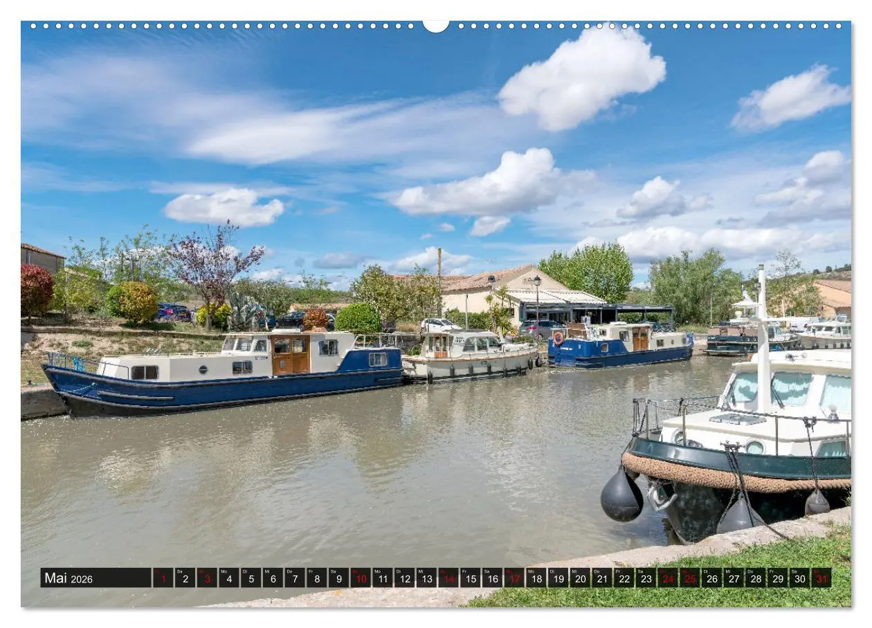 Bild: 9783457484579 | Der Königliche Kanal. Die Wasserstraße im Languedoc (Wandkalender...