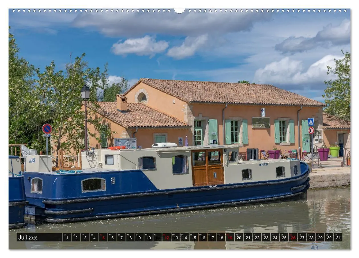 Bild: 9783457484579 | Der Königliche Kanal. Die Wasserstraße im Languedoc (Wandkalender...