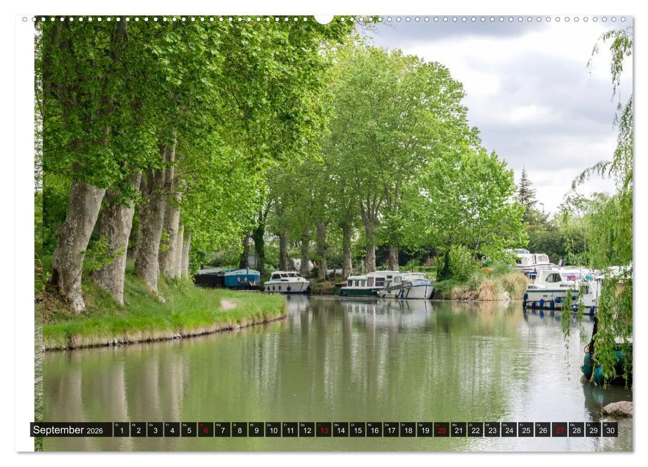 Bild: 9783457484579 | Der Königliche Kanal. Die Wasserstraße im Languedoc (Wandkalender...