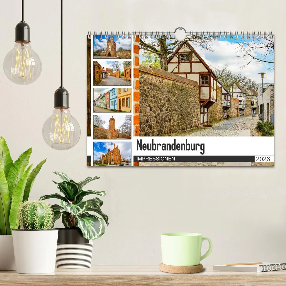 Bild: 9783457794579 | Neubrandenburg Impressionen (Wandkalender 2026 DIN A4 quer),...