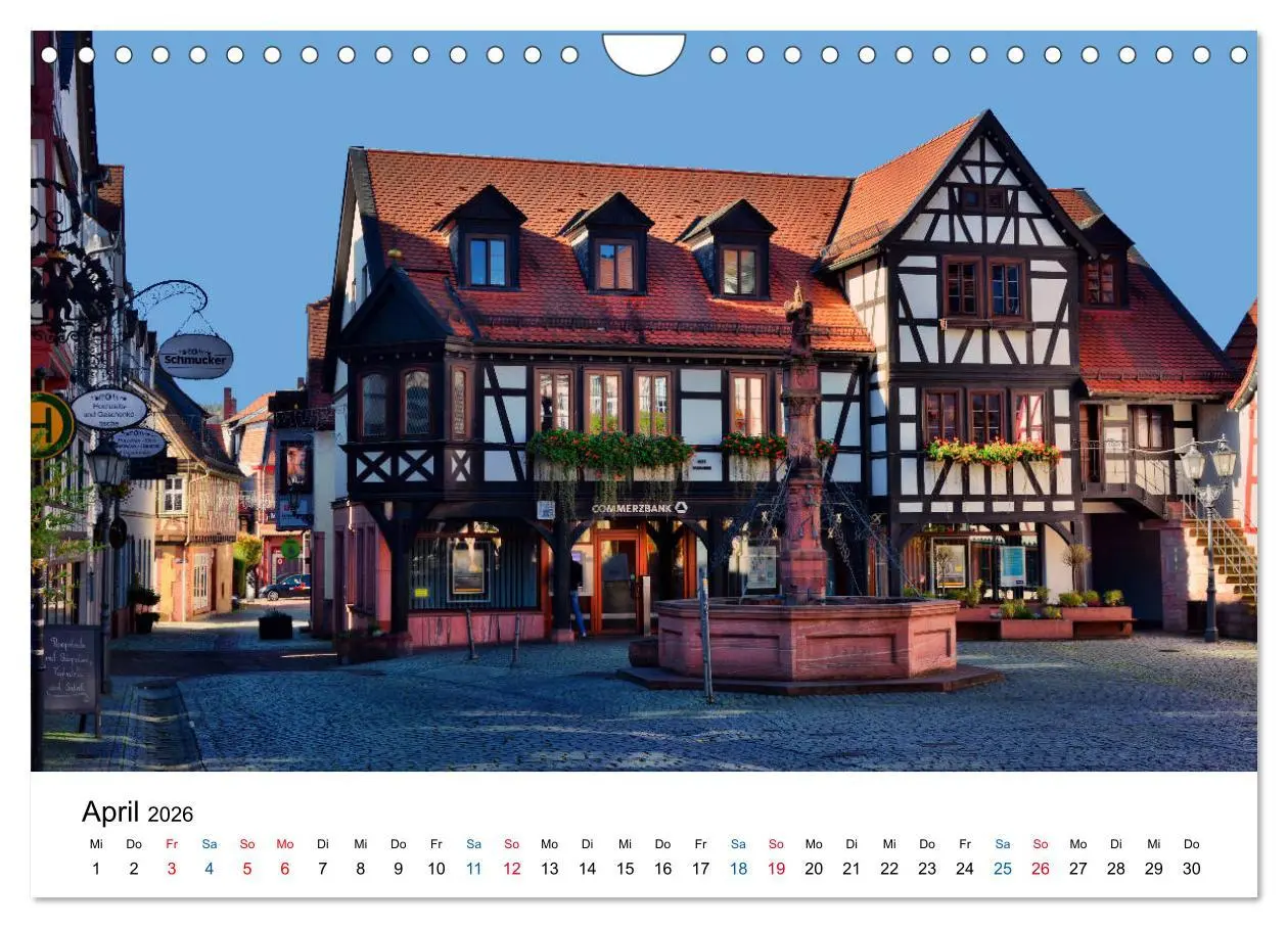 Bild: 9783457864579 | Michelstadt - Fachwerkromantik im Odenwald (Wandkalender 2026 DIN...