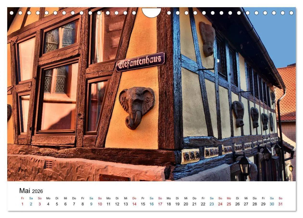 Bild: 9783457864579 | Michelstadt - Fachwerkromantik im Odenwald (Wandkalender 2026 DIN...