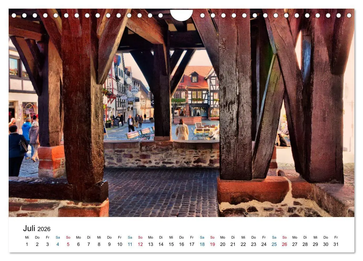 Bild: 9783457864579 | Michelstadt - Fachwerkromantik im Odenwald (Wandkalender 2026 DIN...