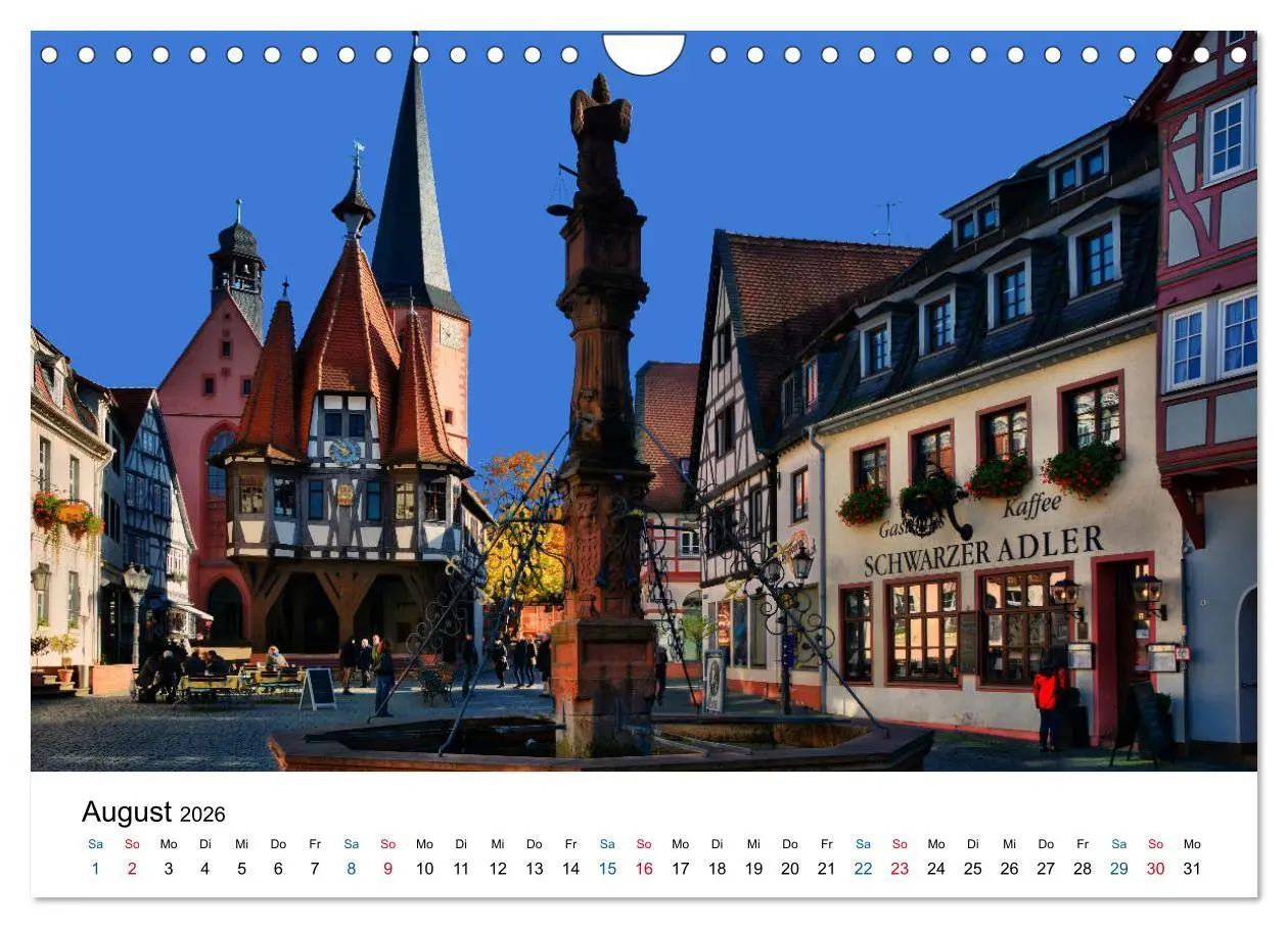 Bild: 9783457864579 | Michelstadt - Fachwerkromantik im Odenwald (Wandkalender 2026 DIN...