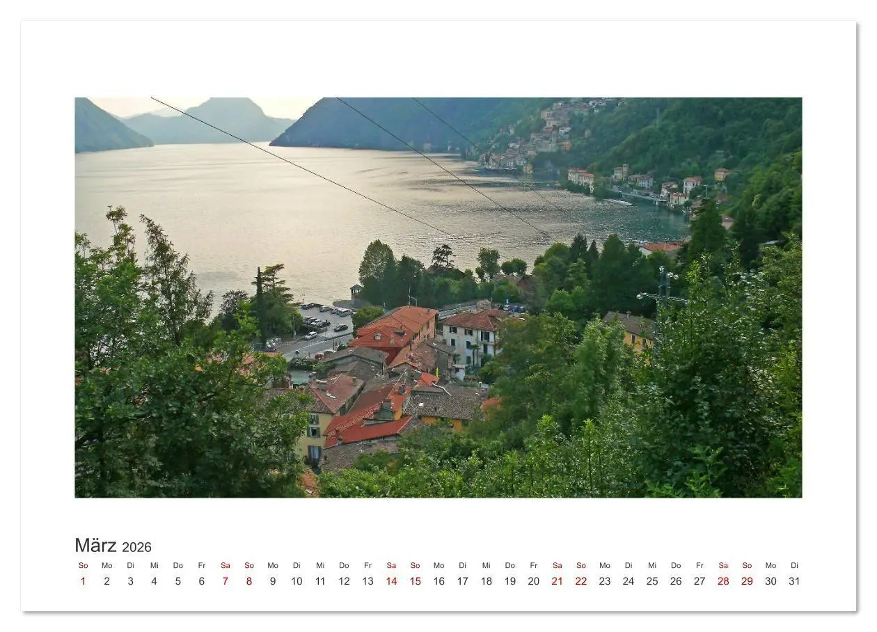 Bild: 9783457934579 | Valsolda. Malerische Dörfer am Luganer See (Wandkalender 2026 DIN...