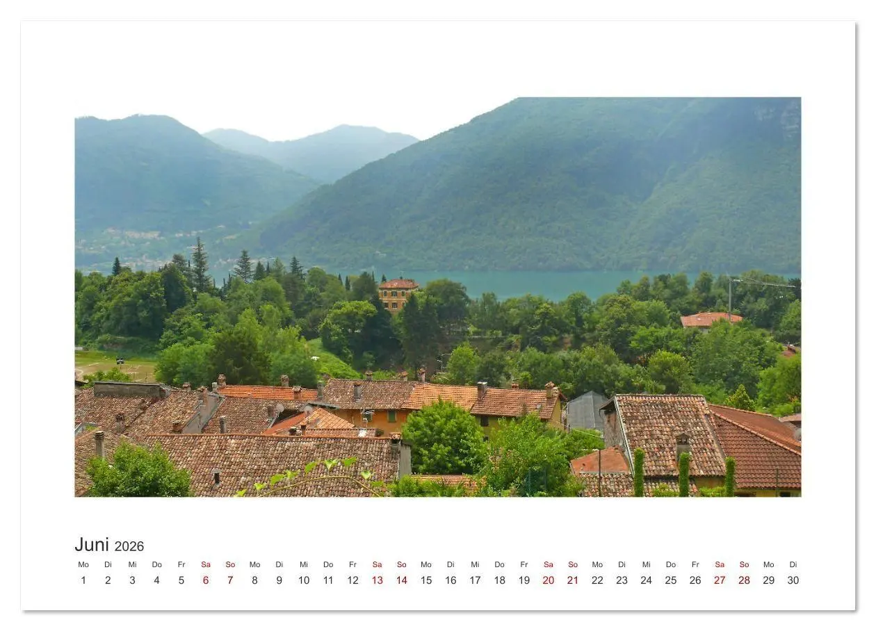 Bild: 9783457934579 | Valsolda. Malerische Dörfer am Luganer See (Wandkalender 2026 DIN...