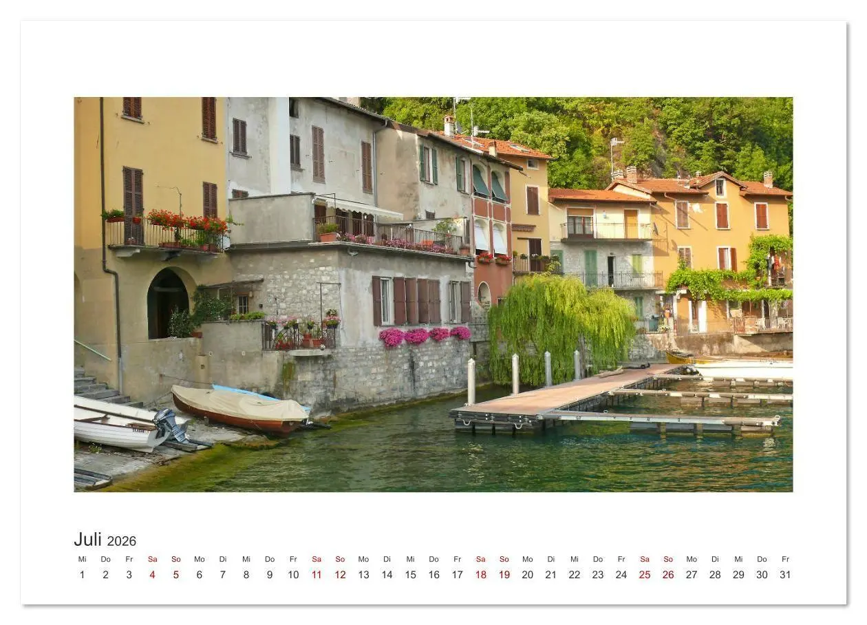 Bild: 9783457934579 | Valsolda. Malerische Dörfer am Luganer See (Wandkalender 2026 DIN...