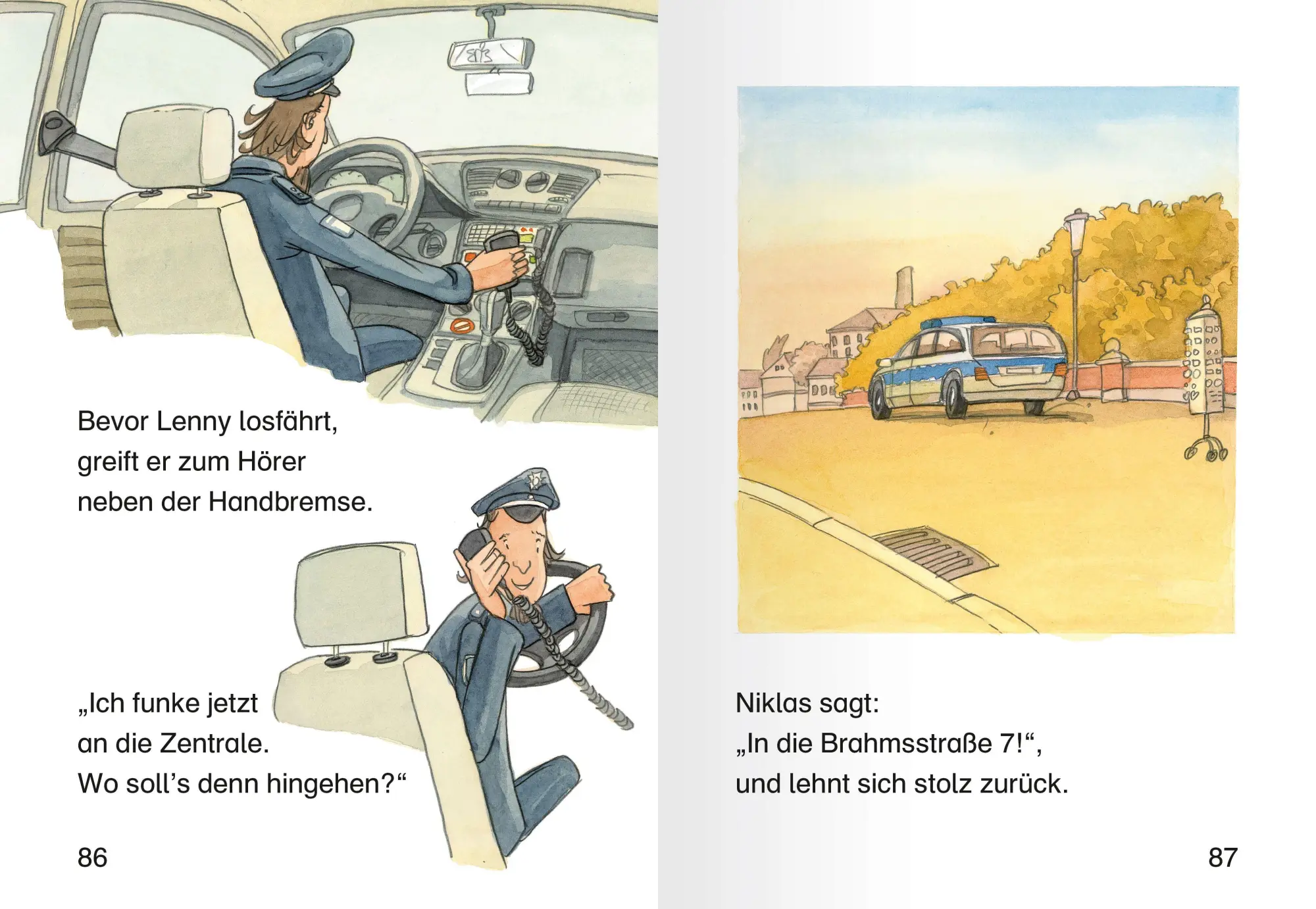 Bild: 9783473464579 | Leserabe Sonderausgaben - Polizeiabenteuer zum Lesenlernen | Buch