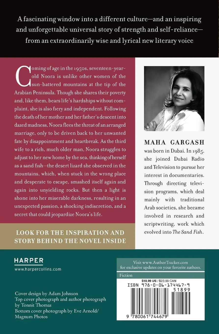 Rückseite: 9780061744679 | The Sand Fish | A Novel from Dubai | Maha Gargash | Taschenbuch | 2009