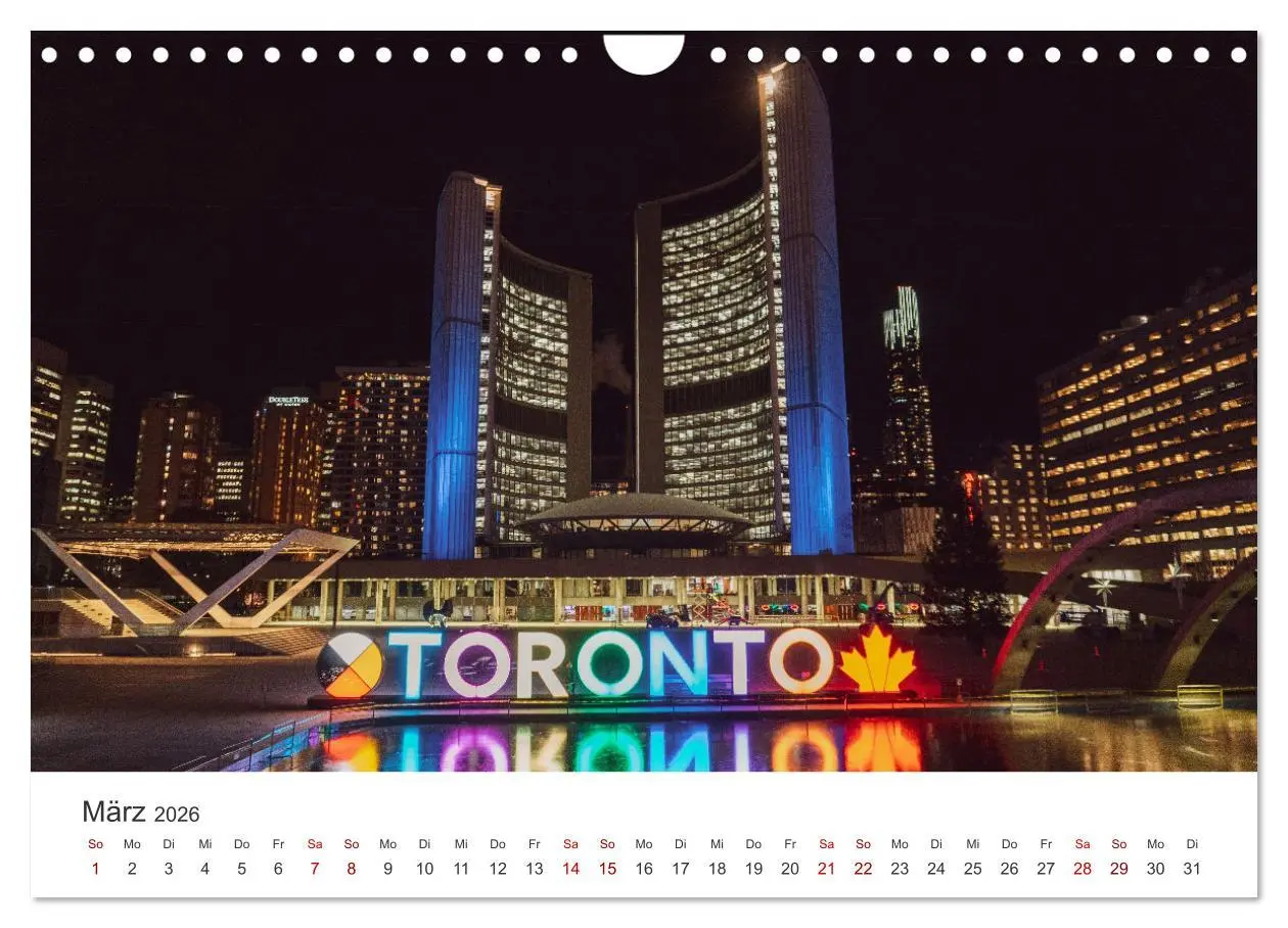 Bild: 9783457614679 | Toronto - Einblicke in eine großartige Stadt. (Wandkalender 2026...