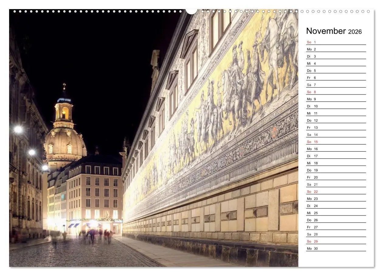 Bild: 9783457784679 | Barockstadt Dresden (Wandkalender 2026 DIN A2 quer), CALVENDO...