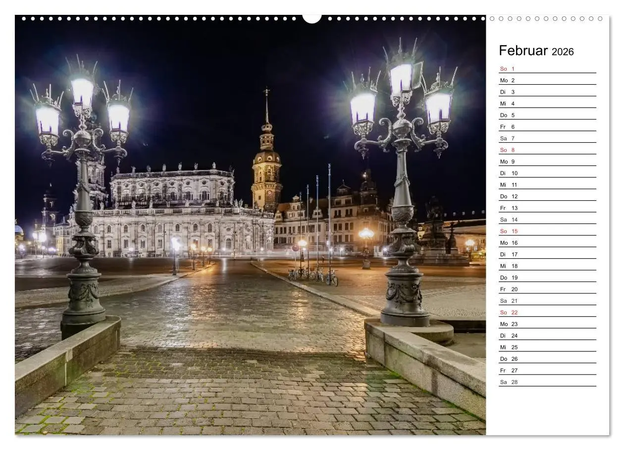 Bild: 9783457784679 | Barockstadt Dresden (Wandkalender 2026 DIN A2 quer), CALVENDO...
