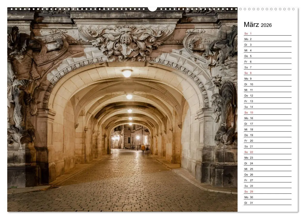 Bild: 9783457784679 | Barockstadt Dresden (Wandkalender 2026 DIN A2 quer), CALVENDO...
