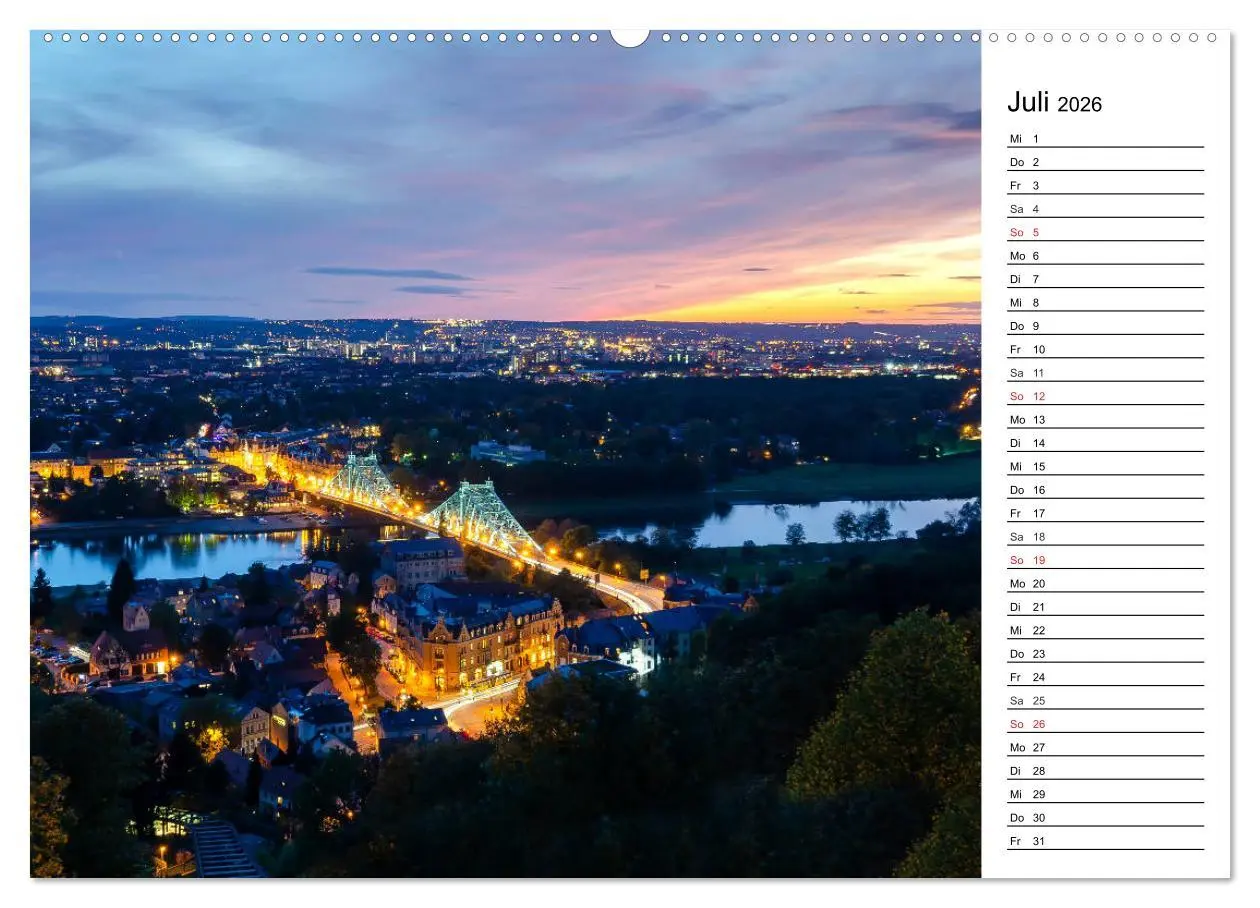 Bild: 9783457784679 | Barockstadt Dresden (Wandkalender 2026 DIN A2 quer), CALVENDO...