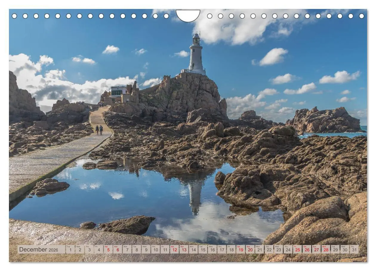 Bild: 9783516564679 | JERSEY THE CHANNEL ISLAND (Wall Calendar 2026 DIN A4 landscape),...