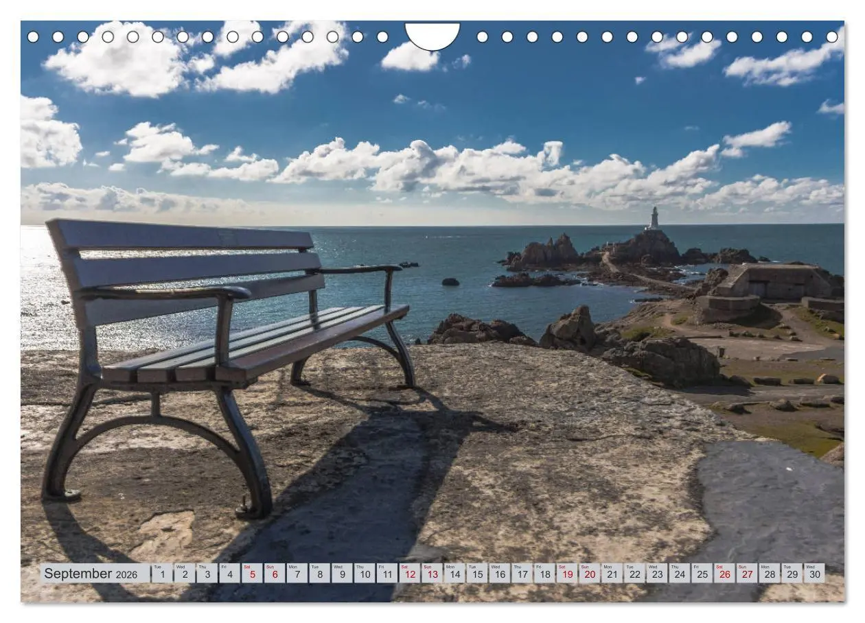Bild: 9783516564679 | JERSEY THE CHANNEL ISLAND (Wall Calendar 2026 DIN A4 landscape),...