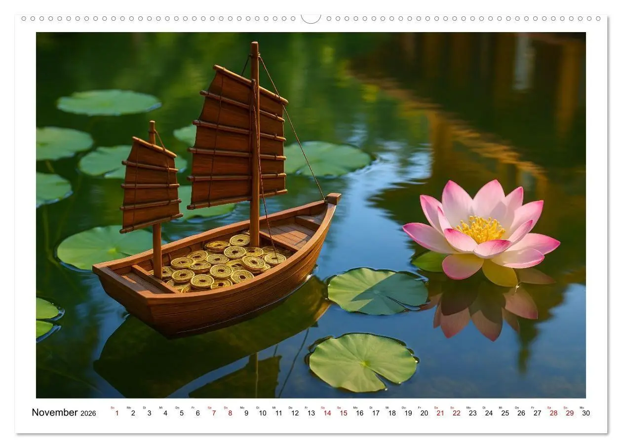 Bild: 9783516704679 | Bilder für ein gutes Feng Shui (hochwertiger Premium Wandkalender...