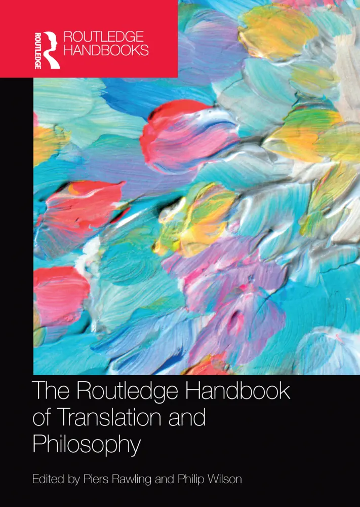 Cover: 9781032094779 | The Routledge Handbook of Translation and Philosophy | Rawling (u. a.)