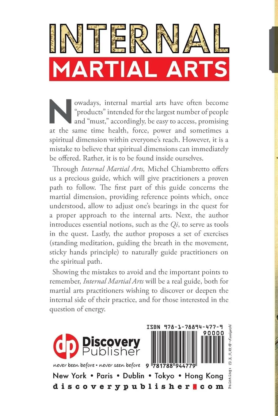 Rückseite: 9781788944779 | Internal Martial Arts | Michel Chiambretto | Taschenbuch | Englisch