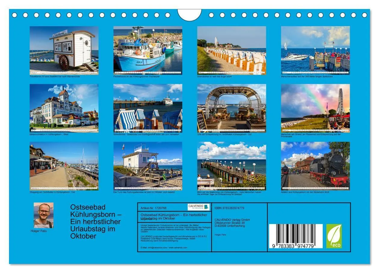 Bild: 9783383974779 | Ostseebad Kühlungsborn - Ein herbstlicher Urlaubstag im Oktober...